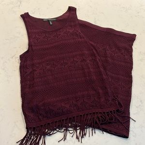 WHITE HOUSE BLACK MARKET 2-piece sweater tank and skirt Small